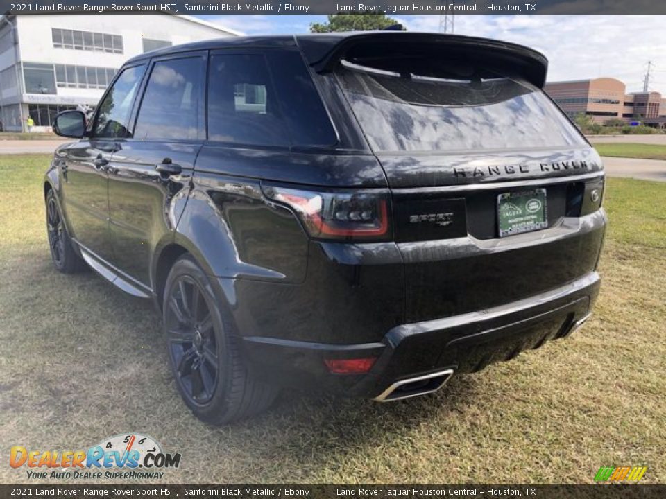 2021 Land Rover Range Rover Sport HST Santorini Black Metallic / Ebony Photo #3