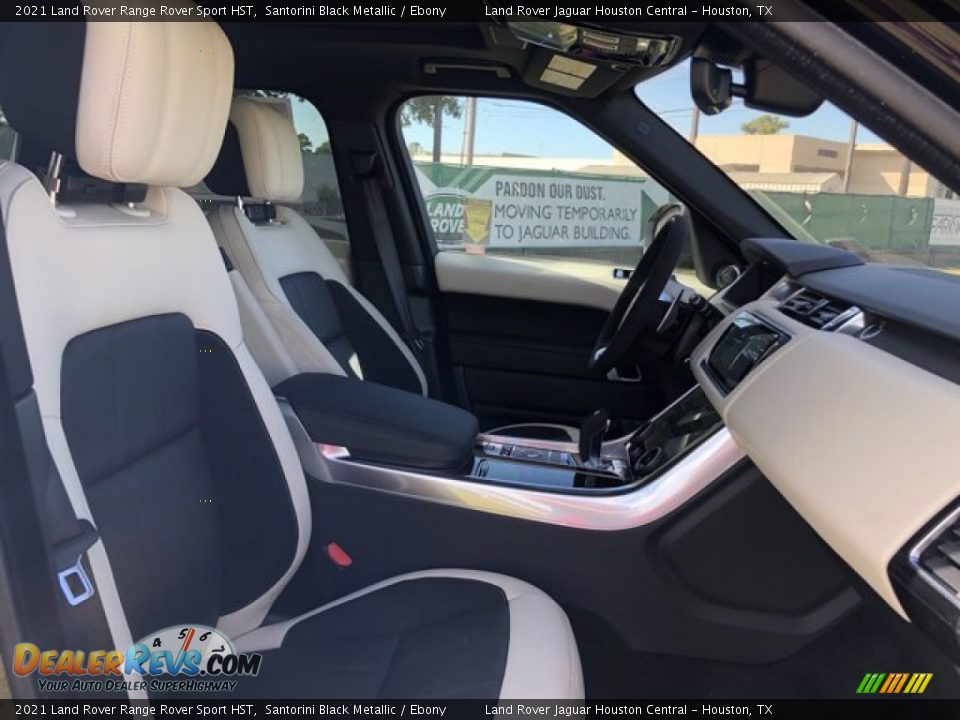 2021 Land Rover Range Rover Sport HST Santorini Black Metallic / Ebony Photo #4