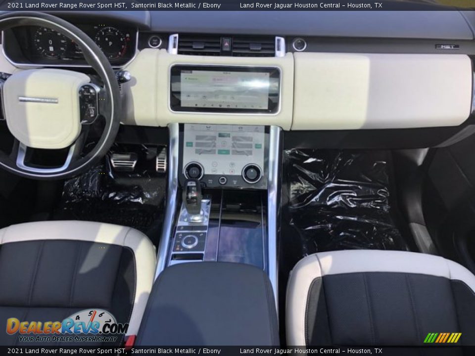 2021 Land Rover Range Rover Sport HST Santorini Black Metallic / Ebony Photo #5