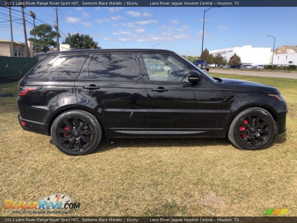 2021 Land Rover Range Rover Sport HST Santorini Black Metallic / Ebony Photo #7