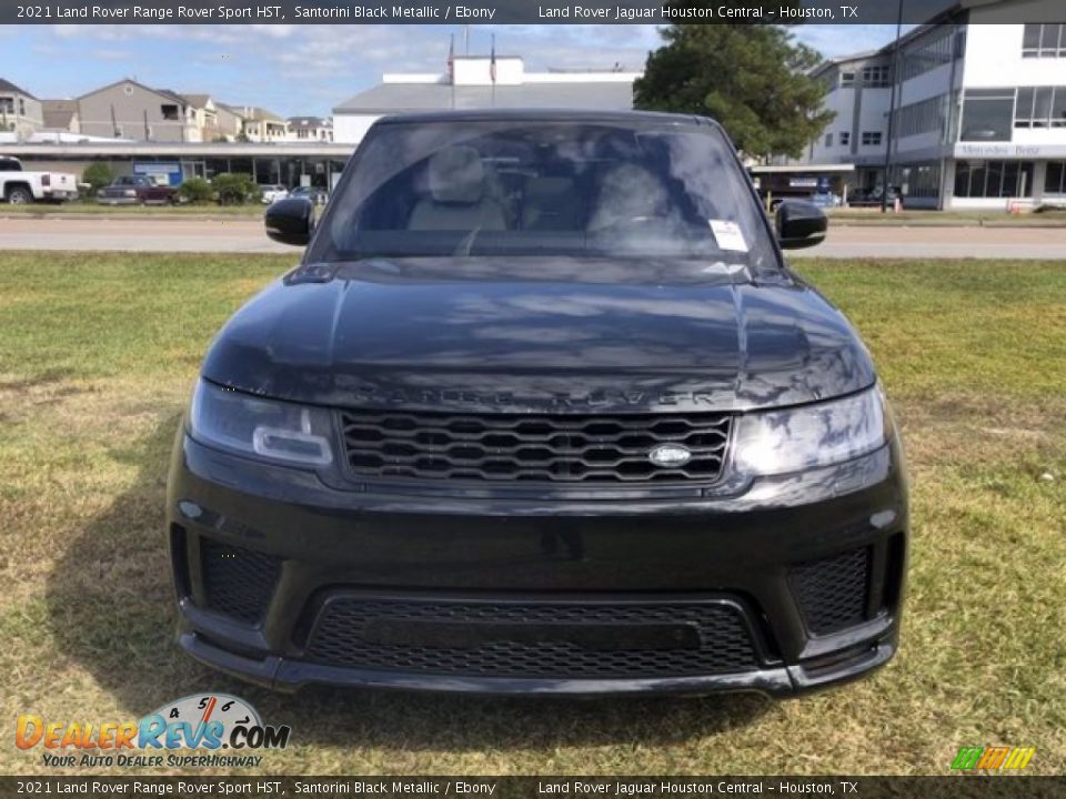 2021 Land Rover Range Rover Sport HST Santorini Black Metallic / Ebony Photo #9