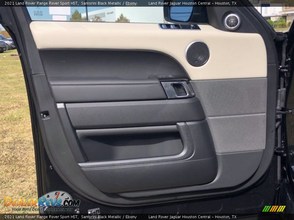 2021 Land Rover Range Rover Sport HST Santorini Black Metallic / Ebony Photo #12
