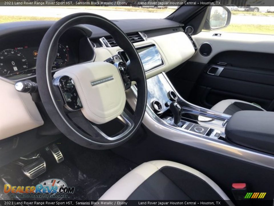 2021 Land Rover Range Rover Sport HST Santorini Black Metallic / Ebony Photo #15