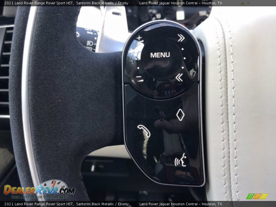 2021 Land Rover Range Rover Sport HST Santorini Black Metallic / Ebony Photo #16