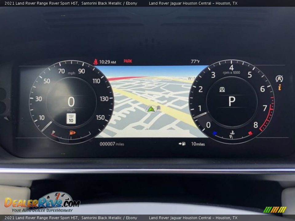 2021 Land Rover Range Rover Sport HST Santorini Black Metallic / Ebony Photo #19