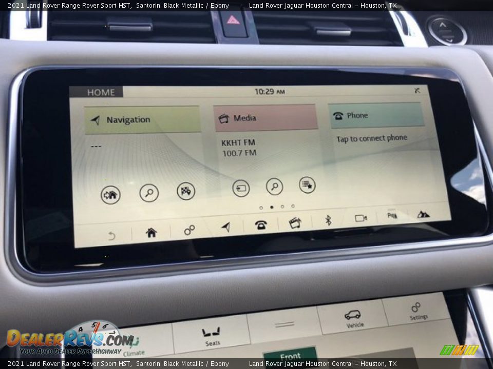 2021 Land Rover Range Rover Sport HST Santorini Black Metallic / Ebony Photo #20