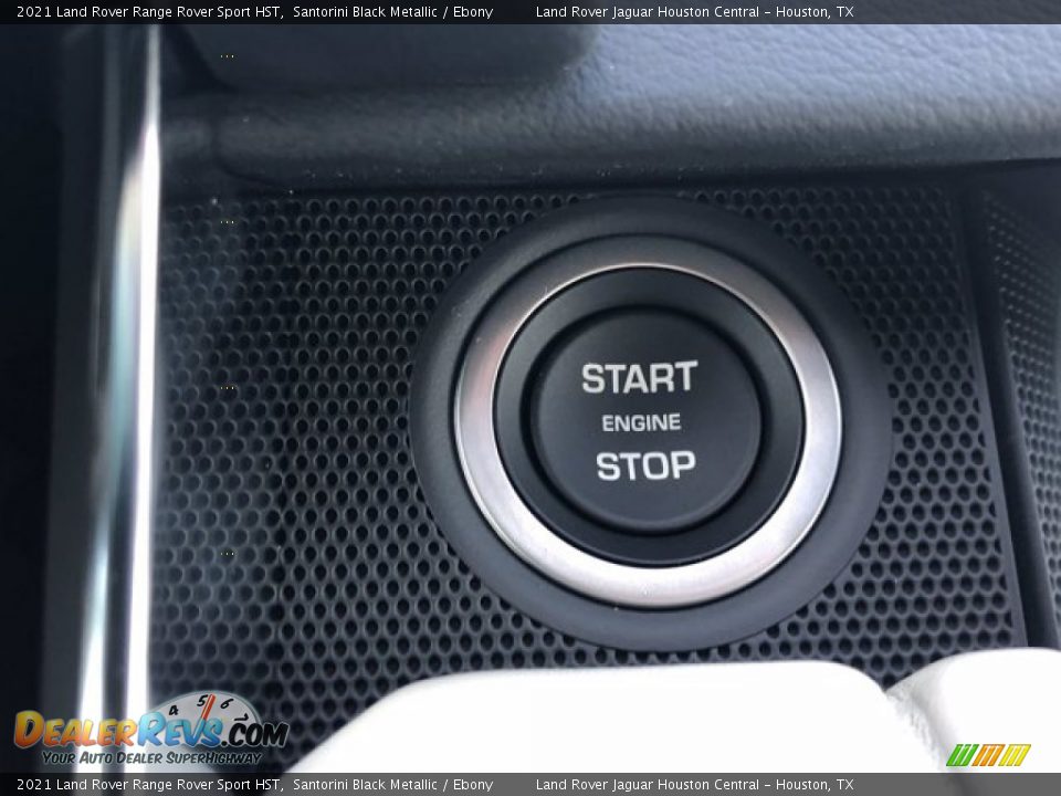 2021 Land Rover Range Rover Sport HST Santorini Black Metallic / Ebony Photo #25