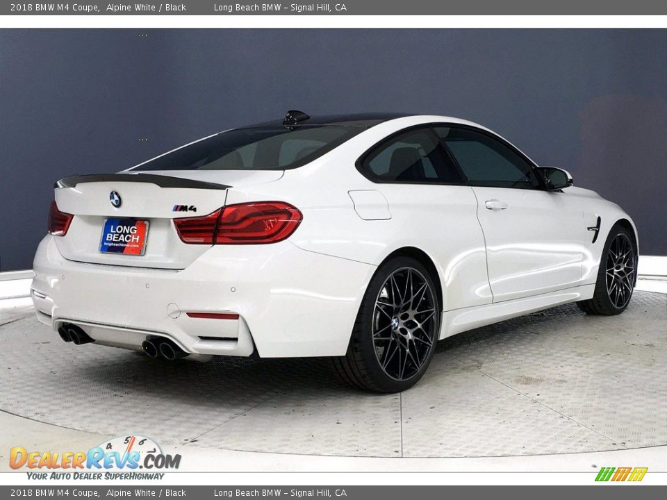 2018 BMW M4 Coupe Alpine White / Black Photo #13