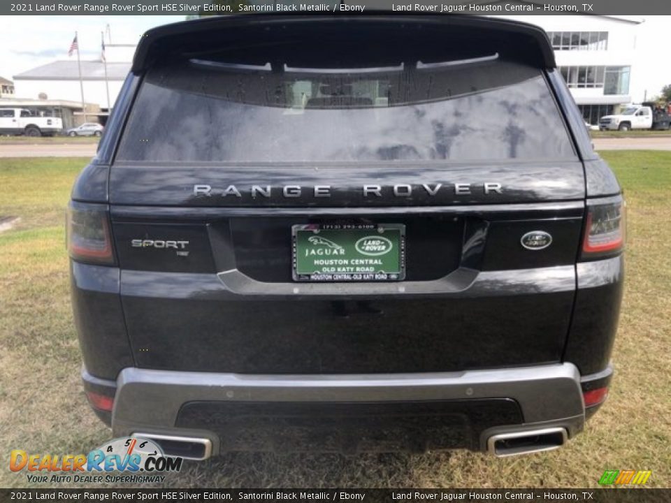2021 Land Rover Range Rover Sport HSE Silver Edition Santorini Black Metallic / Ebony Photo #8