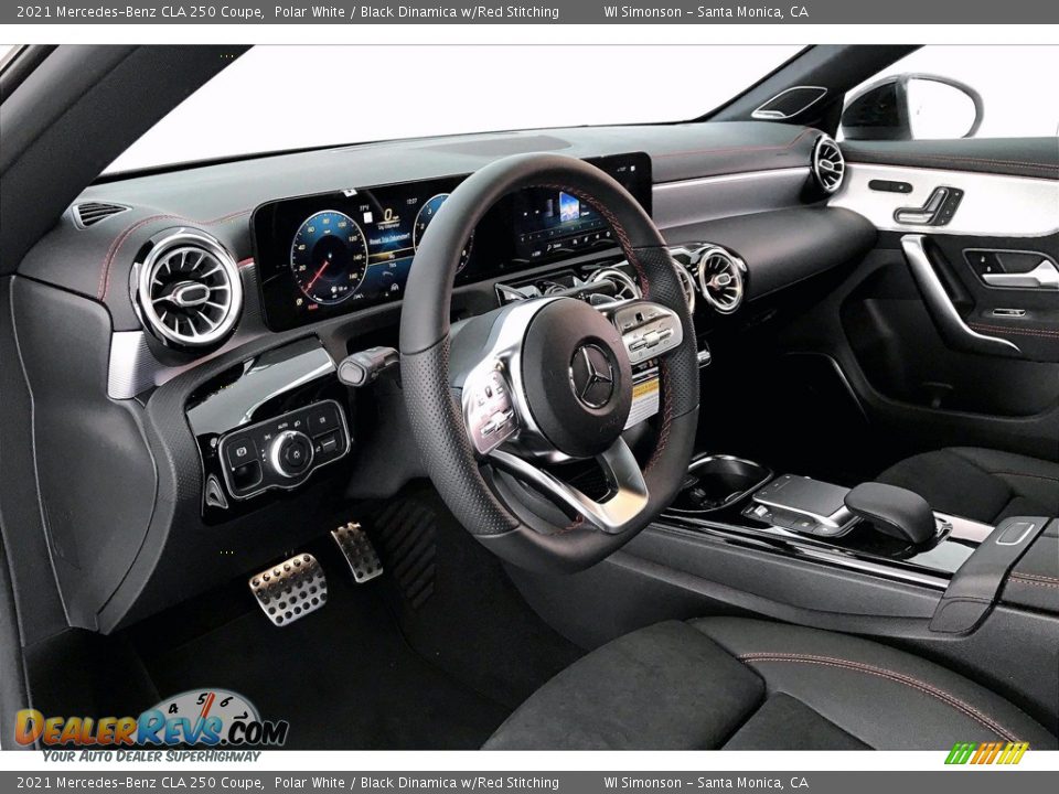 Dashboard of 2021 Mercedes-Benz CLA 250 Coupe Photo #4