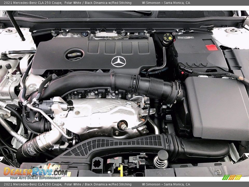 2021 Mercedes-Benz CLA 250 Coupe 2.0 Liter Twin-Turbocharged DOHC 16-Valve VVT 4 Cylinder Engine Photo #8