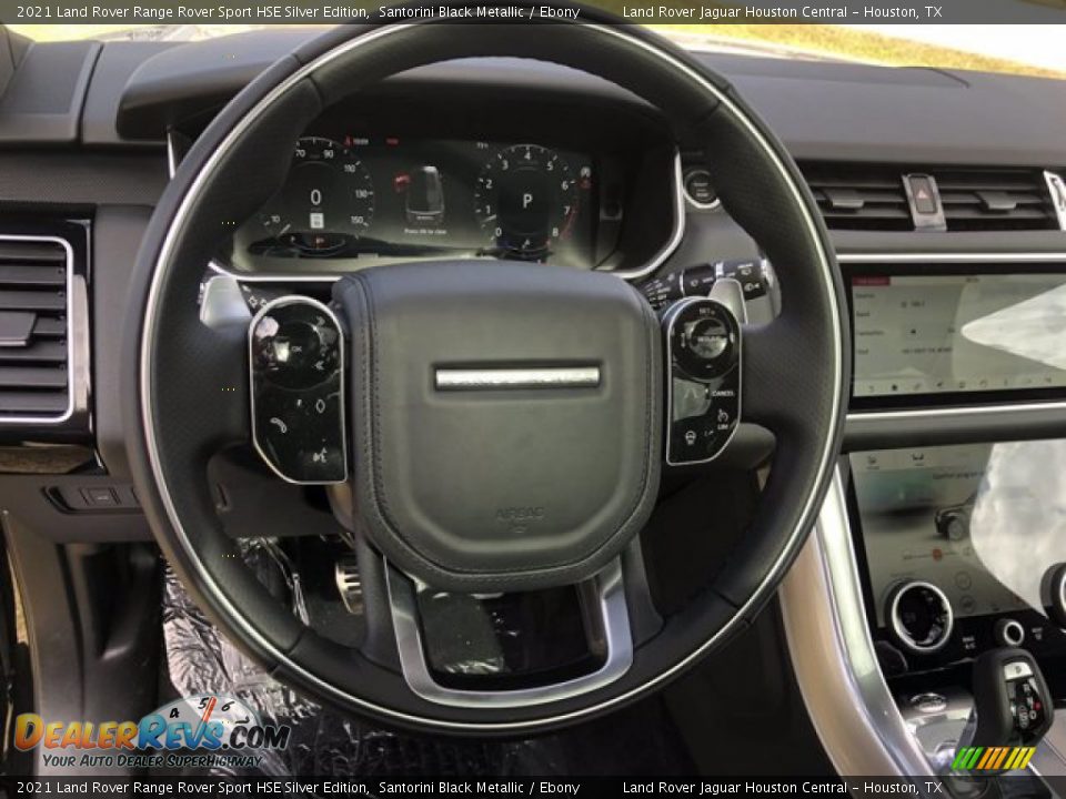 2021 Land Rover Range Rover Sport HSE Silver Edition Santorini Black Metallic / Ebony Photo #19
