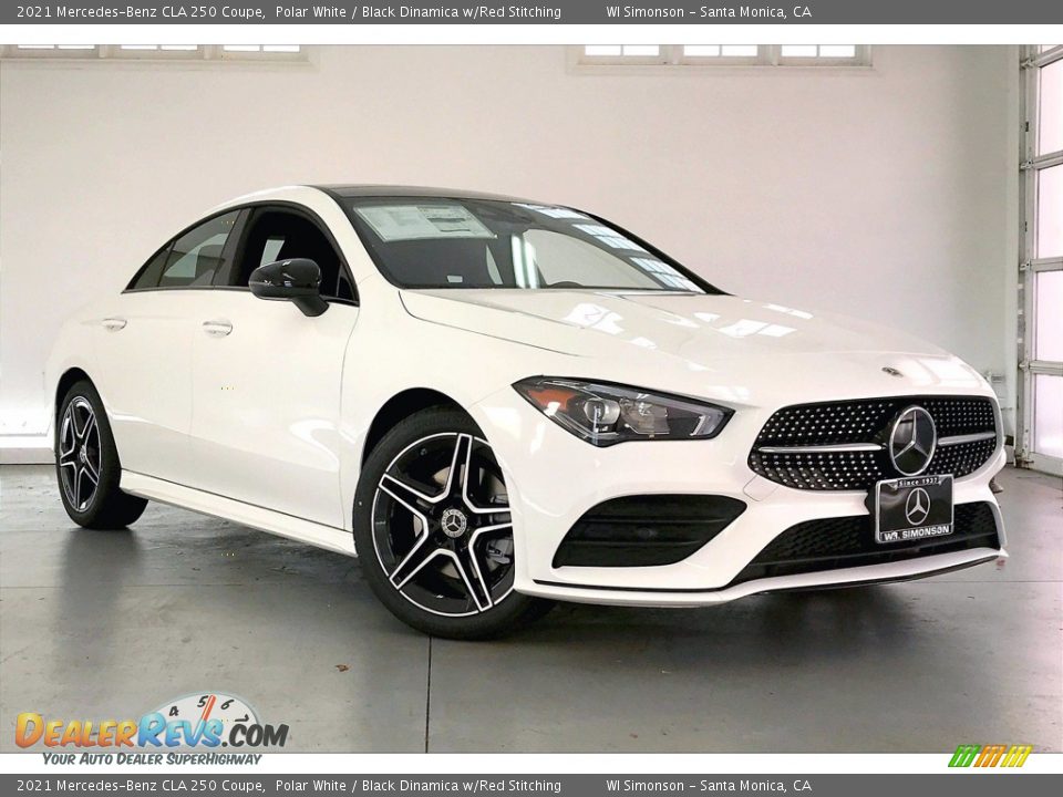 Front 3/4 View of 2021 Mercedes-Benz CLA 250 Coupe Photo #12