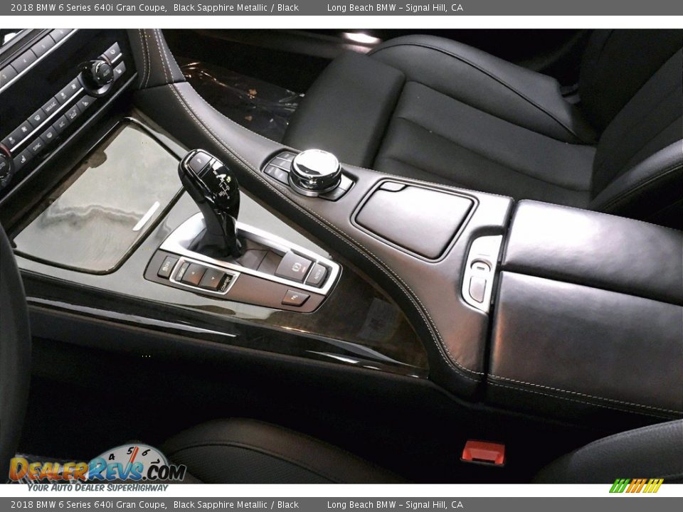 2018 BMW 6 Series 640i Gran Coupe Black Sapphire Metallic / Black Photo #16