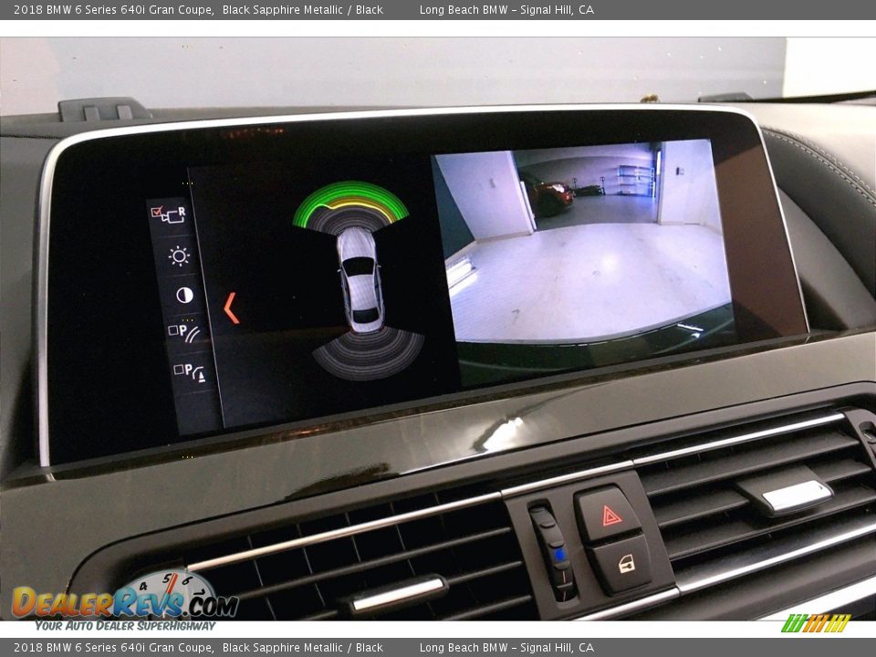 2018 BMW 6 Series 640i Gran Coupe Black Sapphire Metallic / Black Photo #17