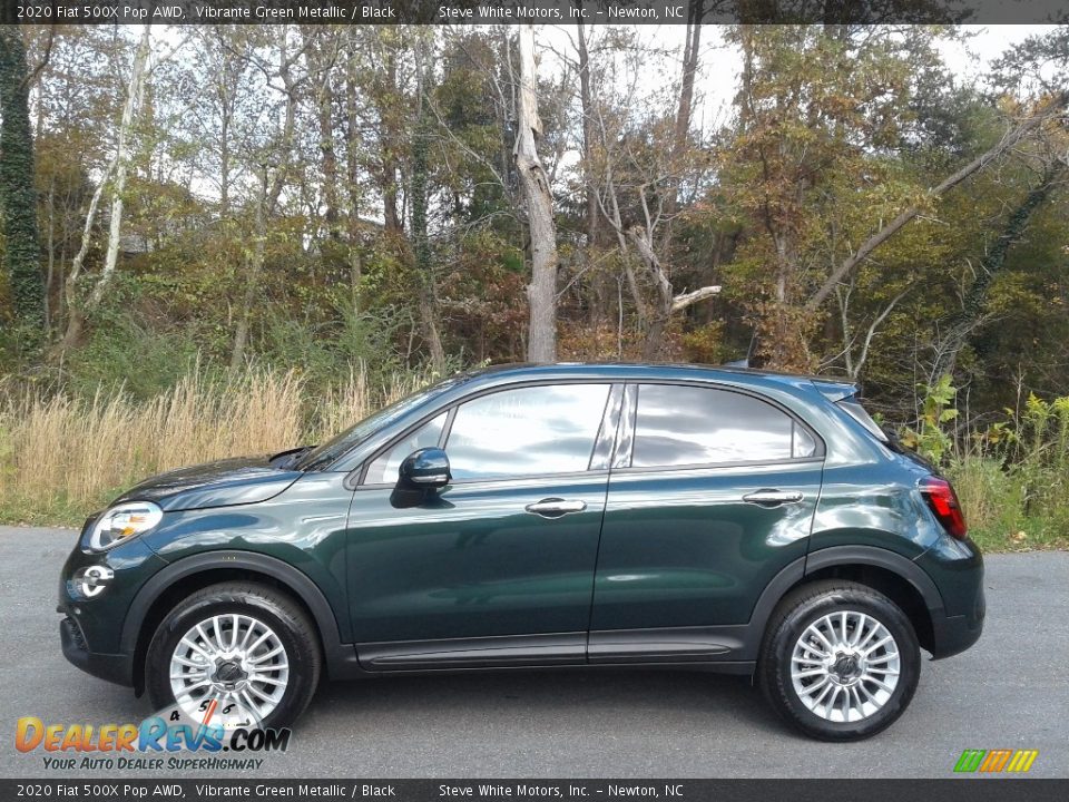 Vibrante Green Metallic 2020 Fiat 500X Pop AWD Photo #1