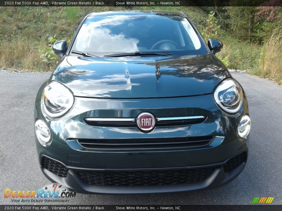 2020 Fiat 500X Pop AWD Vibrante Green Metallic / Black Photo #3