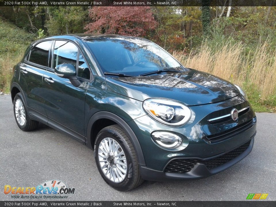 Front 3/4 View of 2020 Fiat 500X Pop AWD Photo #4