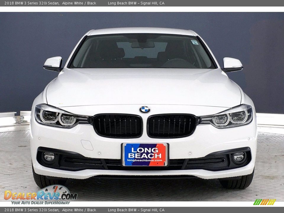 2018 BMW 3 Series 320i Sedan Alpine White / Black Photo #2