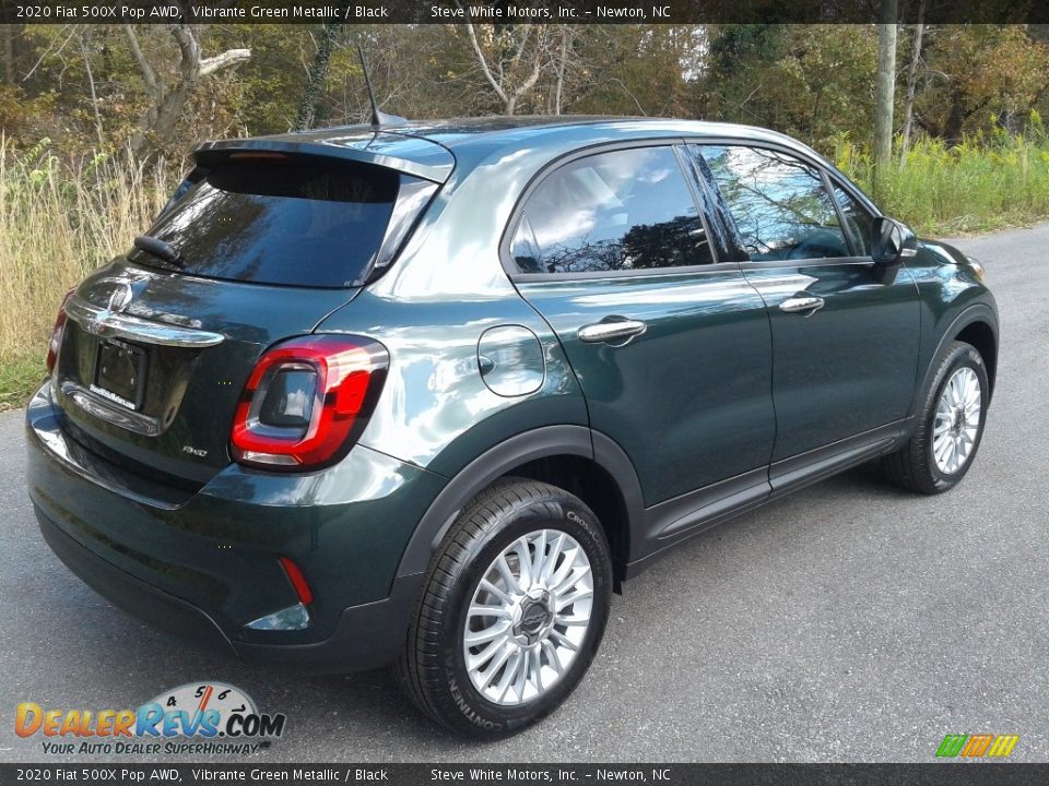 2020 Fiat 500X Pop AWD Vibrante Green Metallic / Black Photo #6