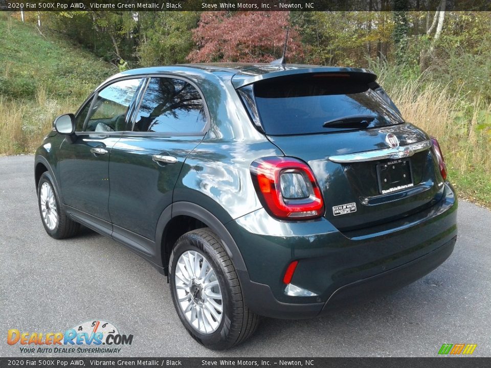 2020 Fiat 500X Pop AWD Vibrante Green Metallic / Black Photo #8