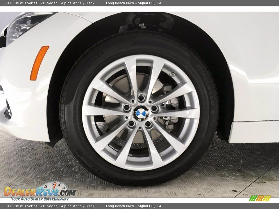 2018 BMW 3 Series 320i Sedan Alpine White / Black Photo #8