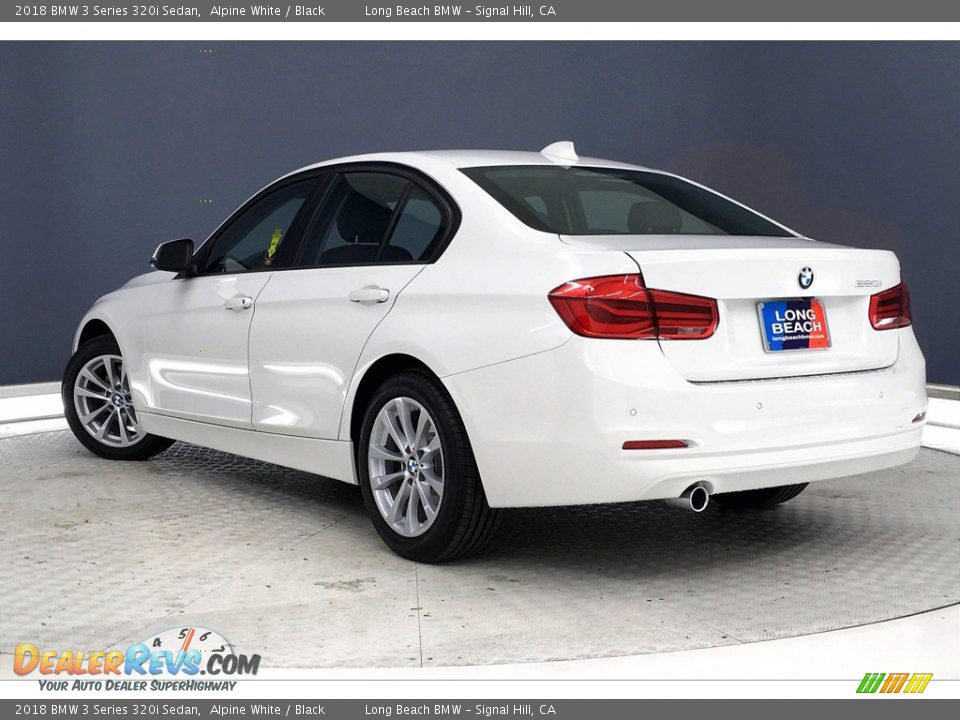 2018 BMW 3 Series 320i Sedan Alpine White / Black Photo #10