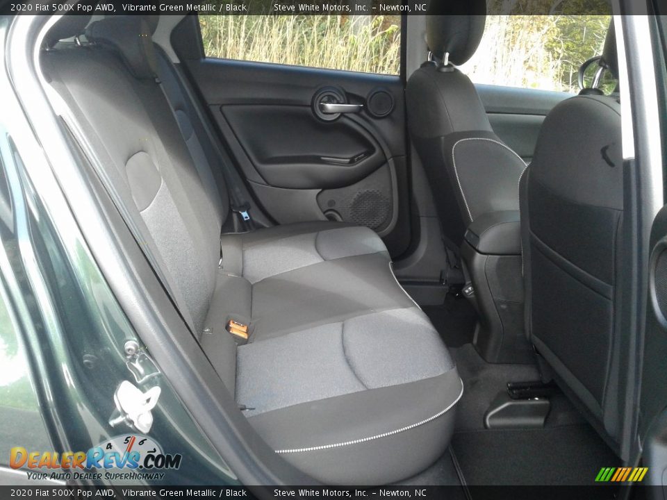 Rear Seat of 2020 Fiat 500X Pop AWD Photo #15