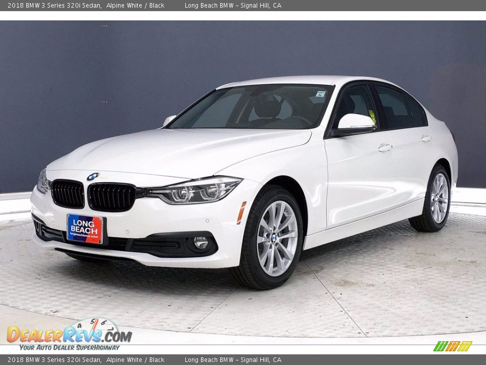 2018 BMW 3 Series 320i Sedan Alpine White / Black Photo #12