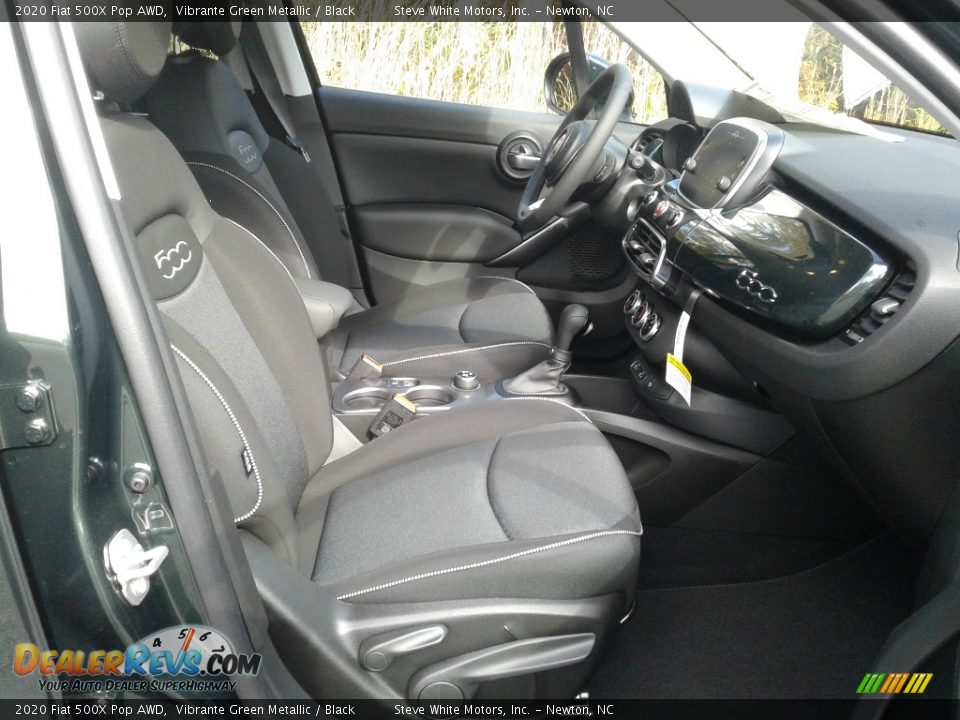 Front Seat of 2020 Fiat 500X Pop AWD Photo #16