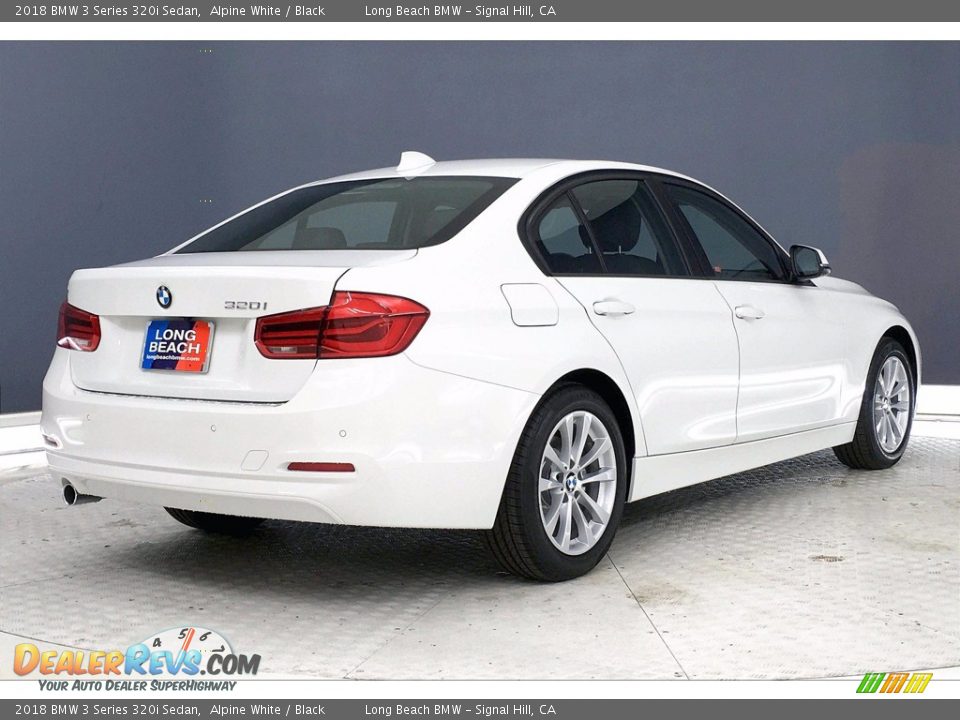 2018 BMW 3 Series 320i Sedan Alpine White / Black Photo #13