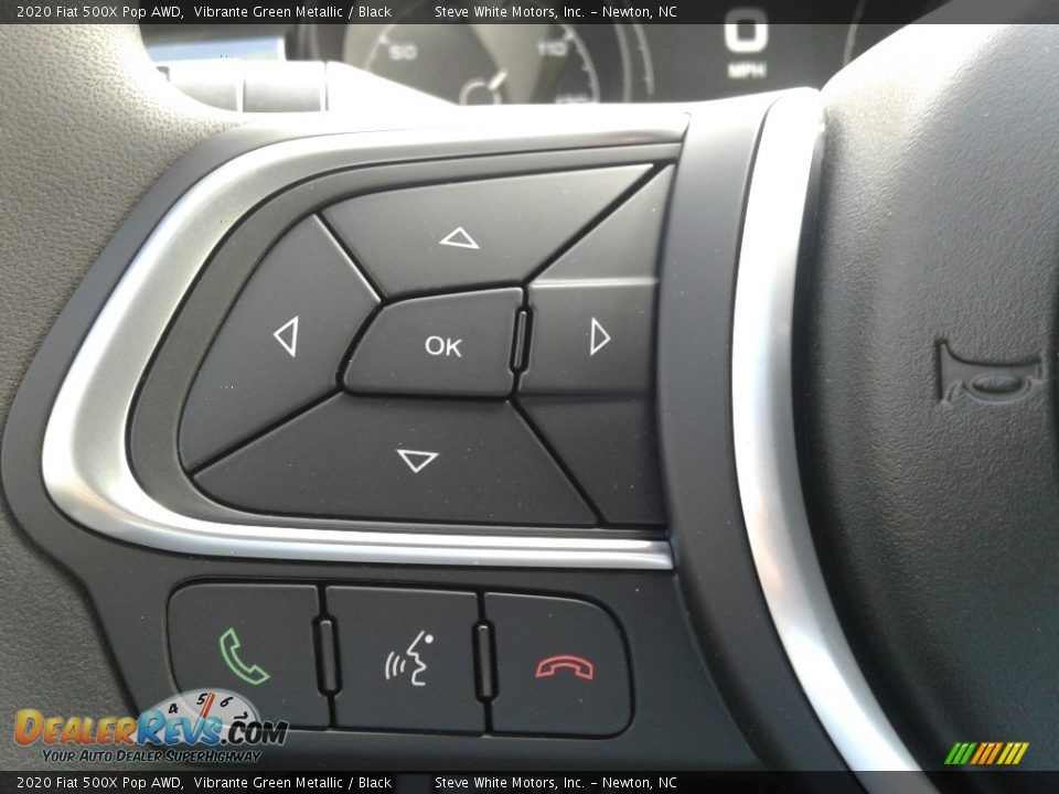 2020 Fiat 500X Pop AWD Steering Wheel Photo #18