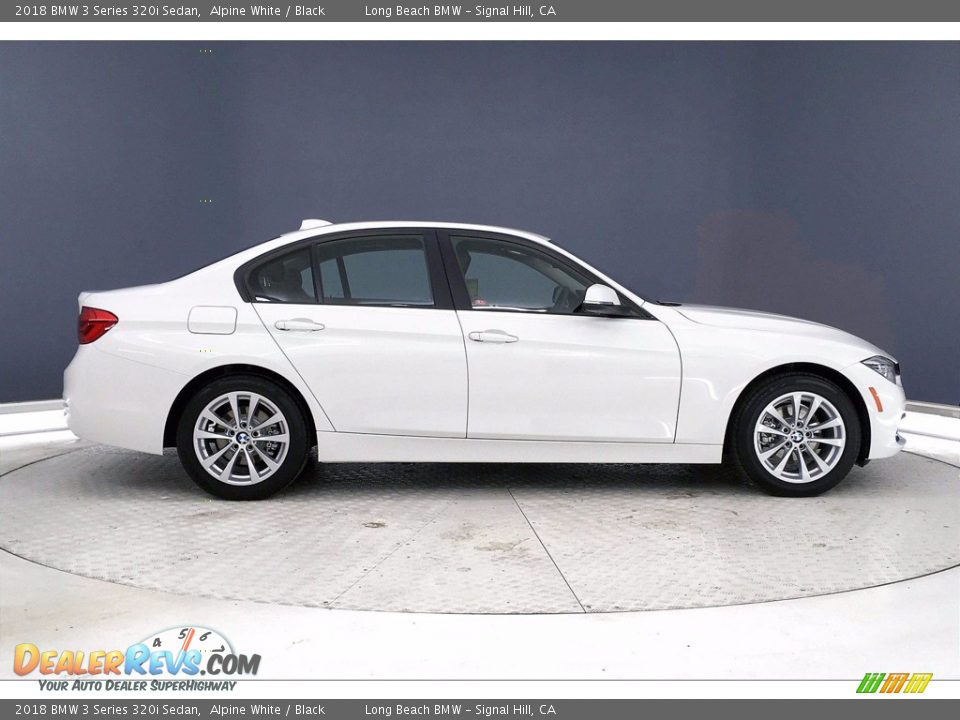 2018 BMW 3 Series 320i Sedan Alpine White / Black Photo #14