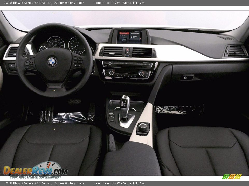 2018 BMW 3 Series 320i Sedan Alpine White / Black Photo #15