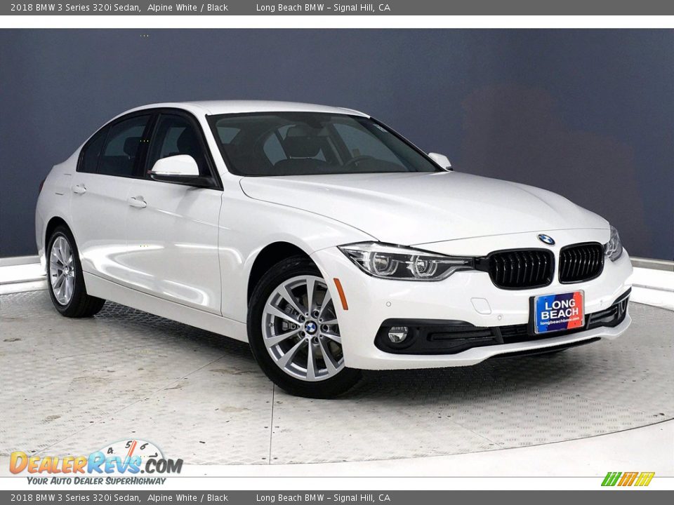 2018 BMW 3 Series 320i Sedan Alpine White / Black Photo #36