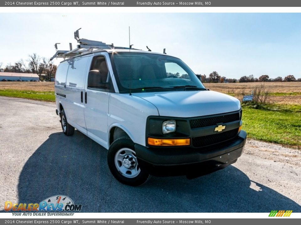 2014 Chevrolet Express 2500 Cargo WT Summit White / Neutral Photo #1