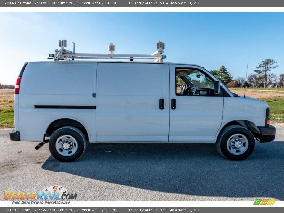 2014 Chevrolet Express 2500 Cargo WT Summit White / Neutral Photo #3