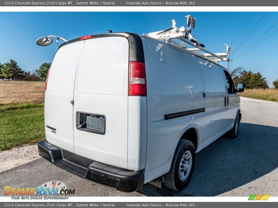 2014 Chevrolet Express 2500 Cargo WT Summit White / Neutral Photo #4