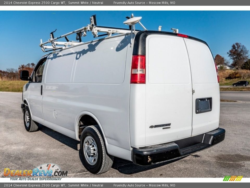 2014 Chevrolet Express 2500 Cargo WT Summit White / Neutral Photo #6