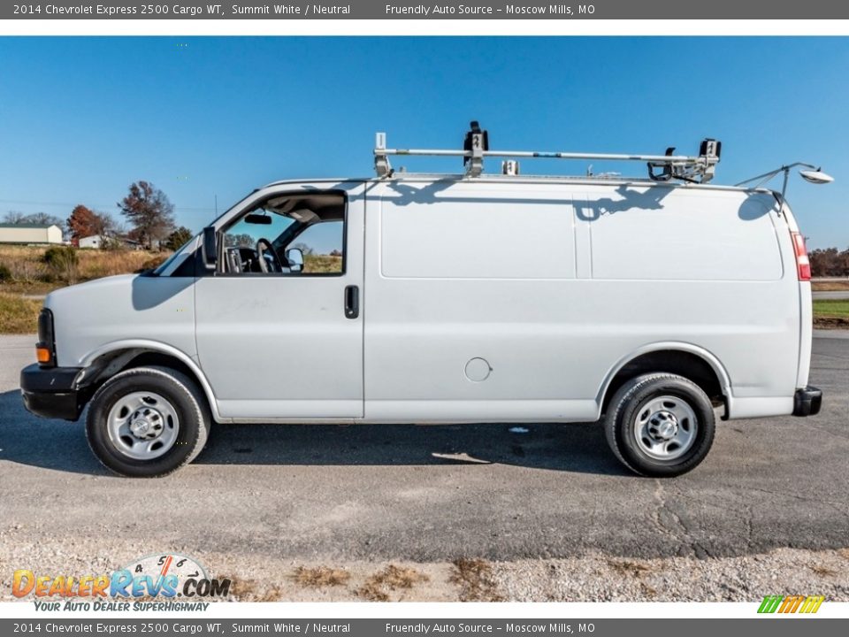 2014 Chevrolet Express 2500 Cargo WT Summit White / Neutral Photo #7