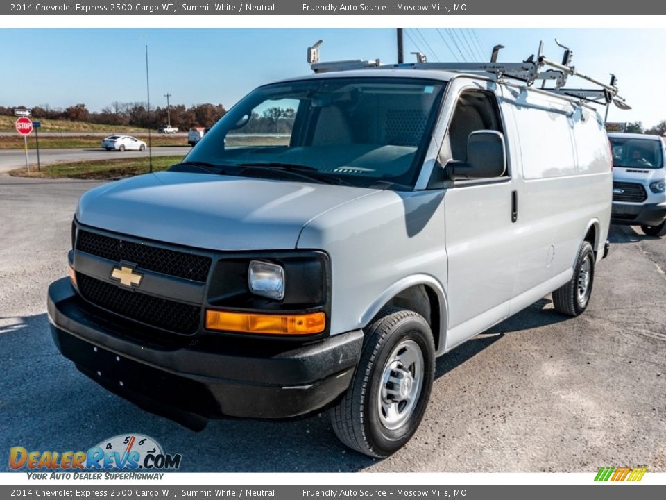 2014 Chevrolet Express 2500 Cargo WT Summit White / Neutral Photo #8