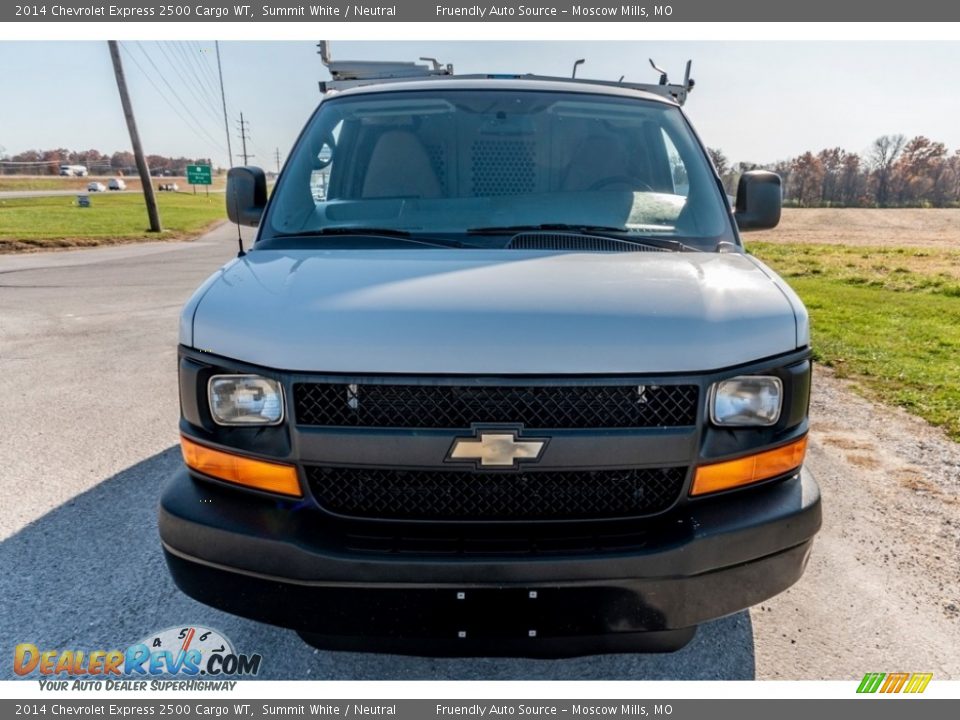 2014 Chevrolet Express 2500 Cargo WT Summit White / Neutral Photo #9