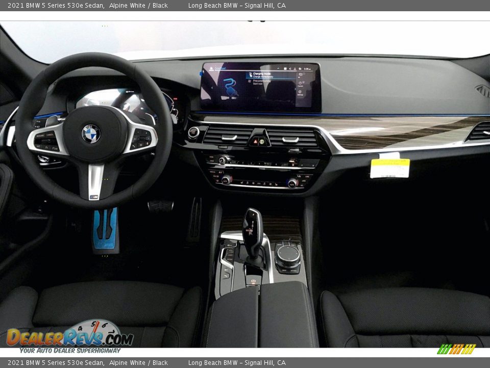 Dashboard of 2021 BMW 5 Series 530e Sedan Photo #5