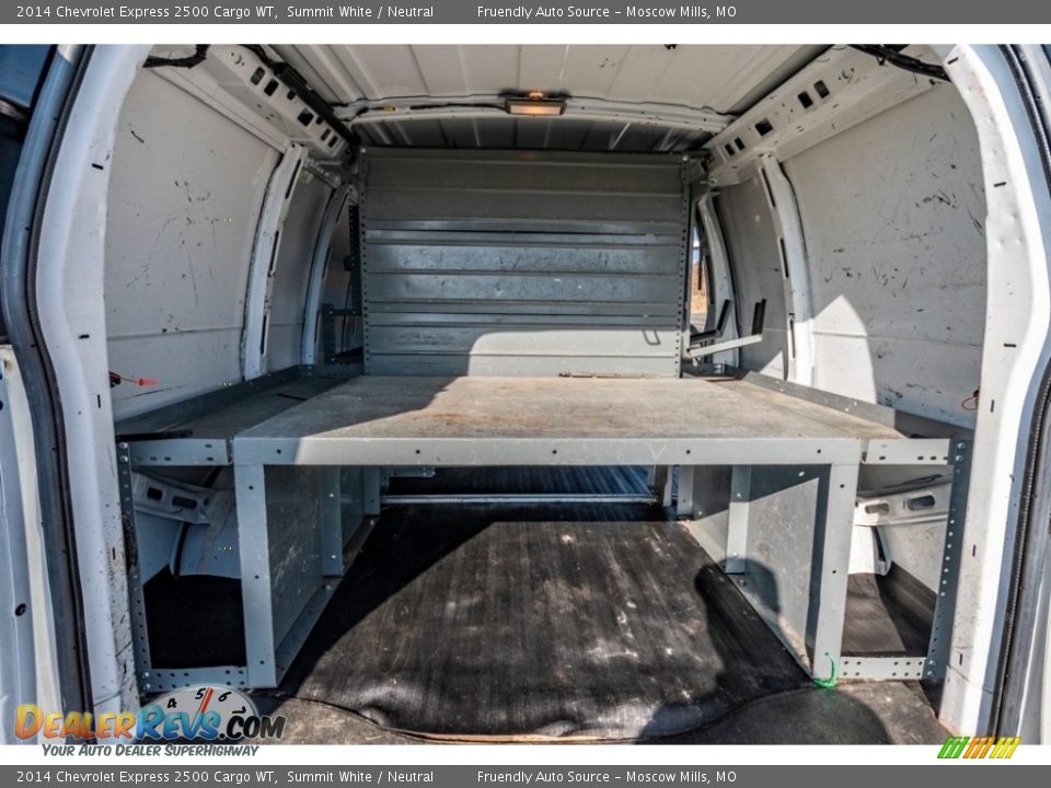 2014 Chevrolet Express 2500 Cargo WT Summit White / Neutral Photo #22