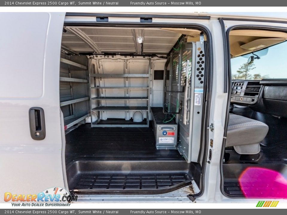 2014 Chevrolet Express 2500 Cargo WT Summit White / Neutral Photo #23