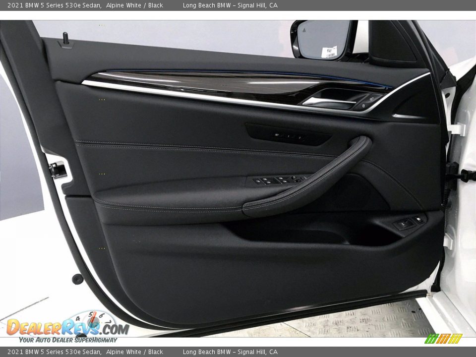 Door Panel of 2021 BMW 5 Series 530e Sedan Photo #13