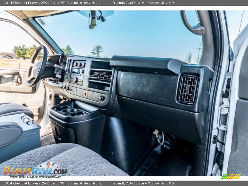 2014 Chevrolet Express 2500 Cargo WT Summit White / Neutral Photo #27