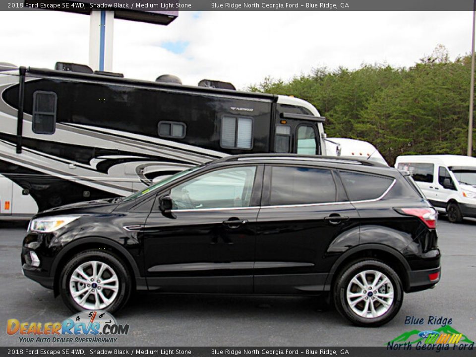 2018 Ford Escape SE 4WD Shadow Black / Medium Light Stone Photo #2