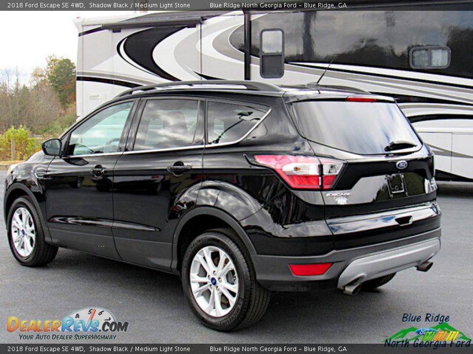 2018 Ford Escape SE 4WD Shadow Black / Medium Light Stone Photo #3