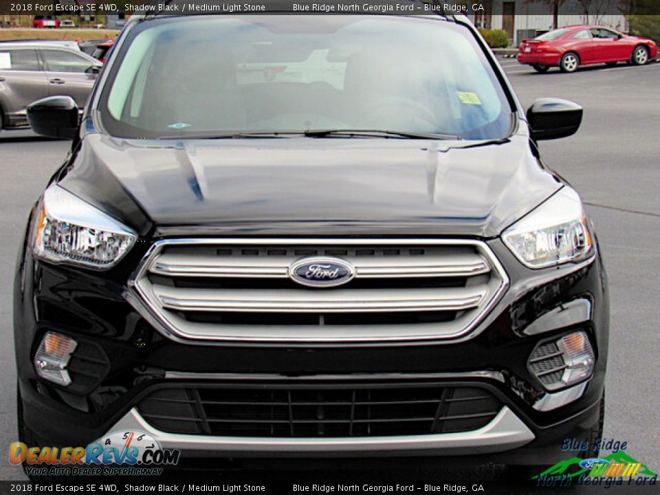 2018 Ford Escape SE 4WD Shadow Black / Medium Light Stone Photo #8